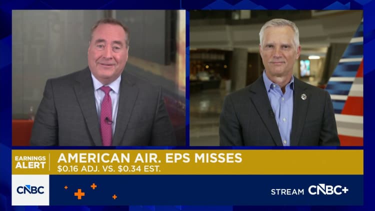 American Airlines CEO on missing earnings estimates for fourth quarter
