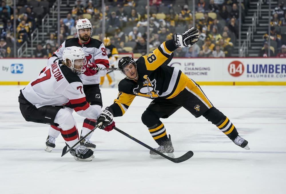 Devils GM-Agent Spar for Trade; Youth Brawl; Penguins Sputter