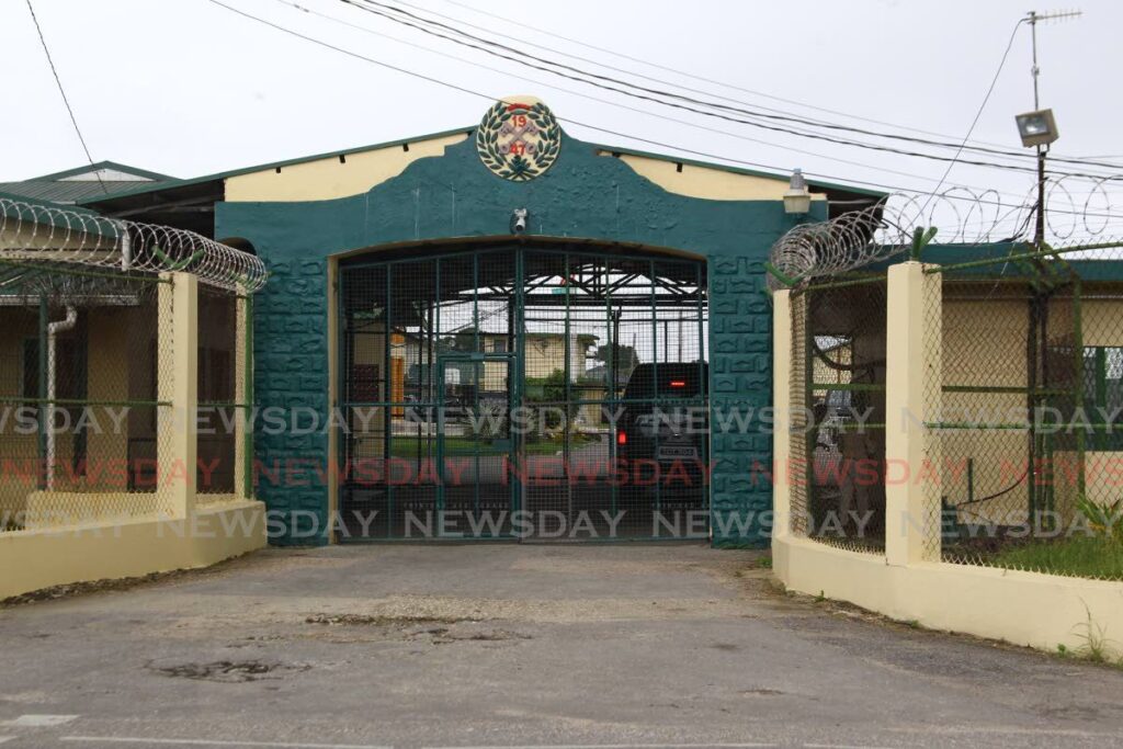 The entrance to the Maximum Security Prison in Arouca. - File photo