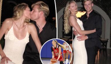 Sparks' Cameron Brink sends birthday note to fiancé Ben Felter