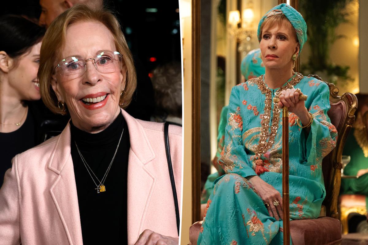Exclusive | Carol Burnett addresses her ‘Palm Royale’ fate after Season 2