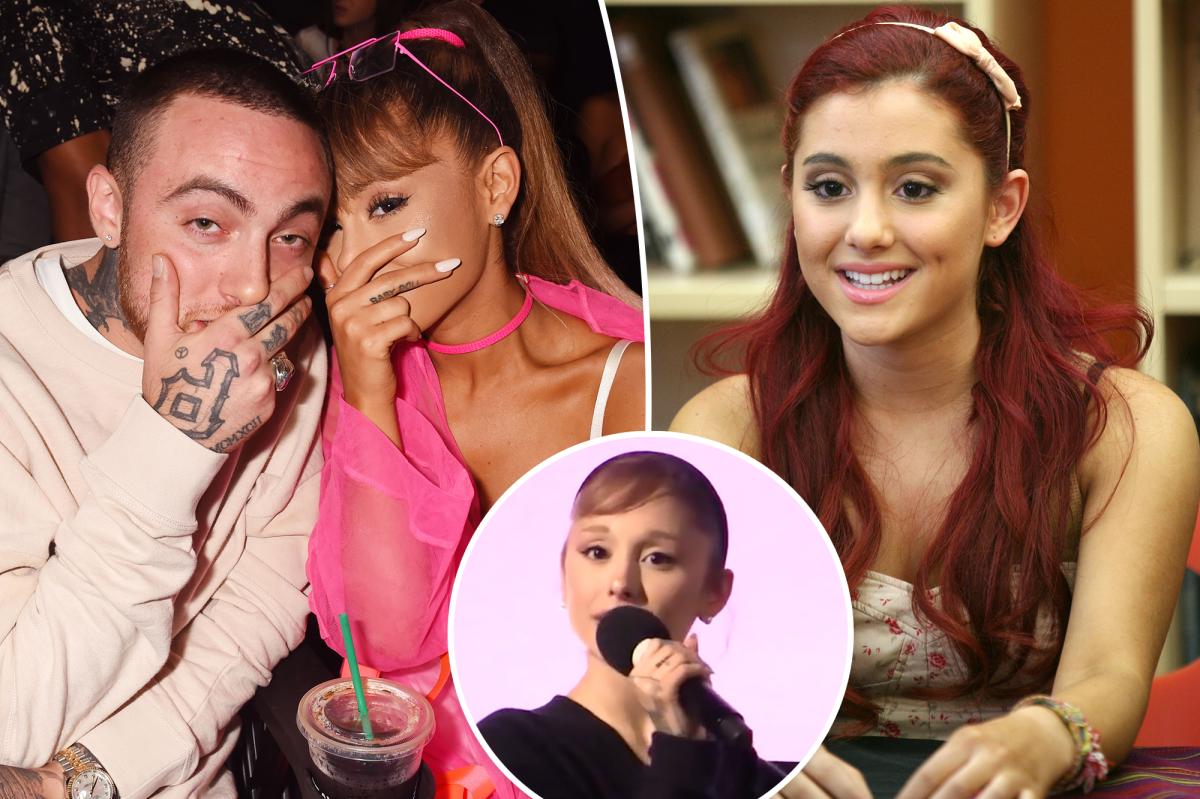 Ariana Grande credits Mac Miller with post-Nickelodeon brown hair transformation