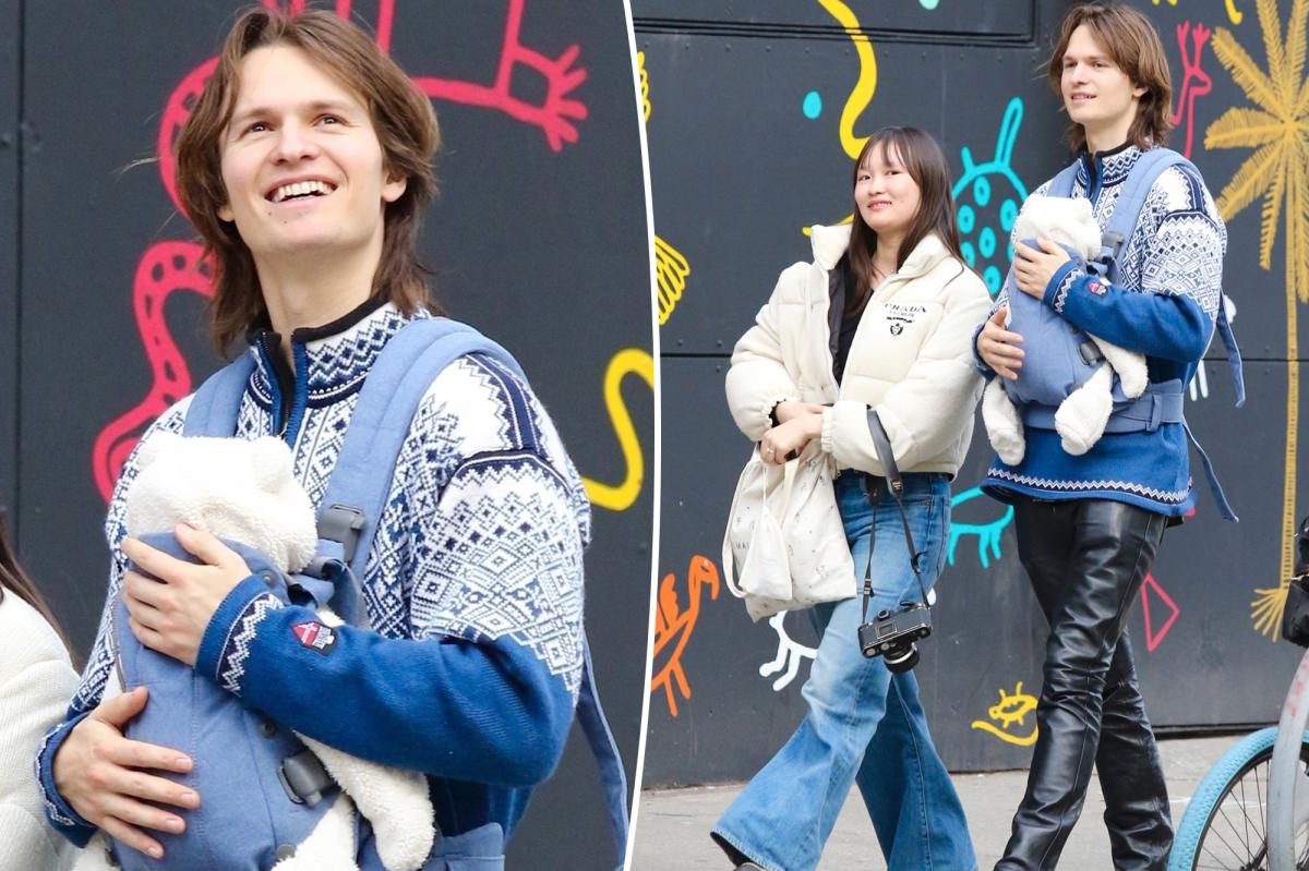 Ansel Elgort welcomes his first baby: report