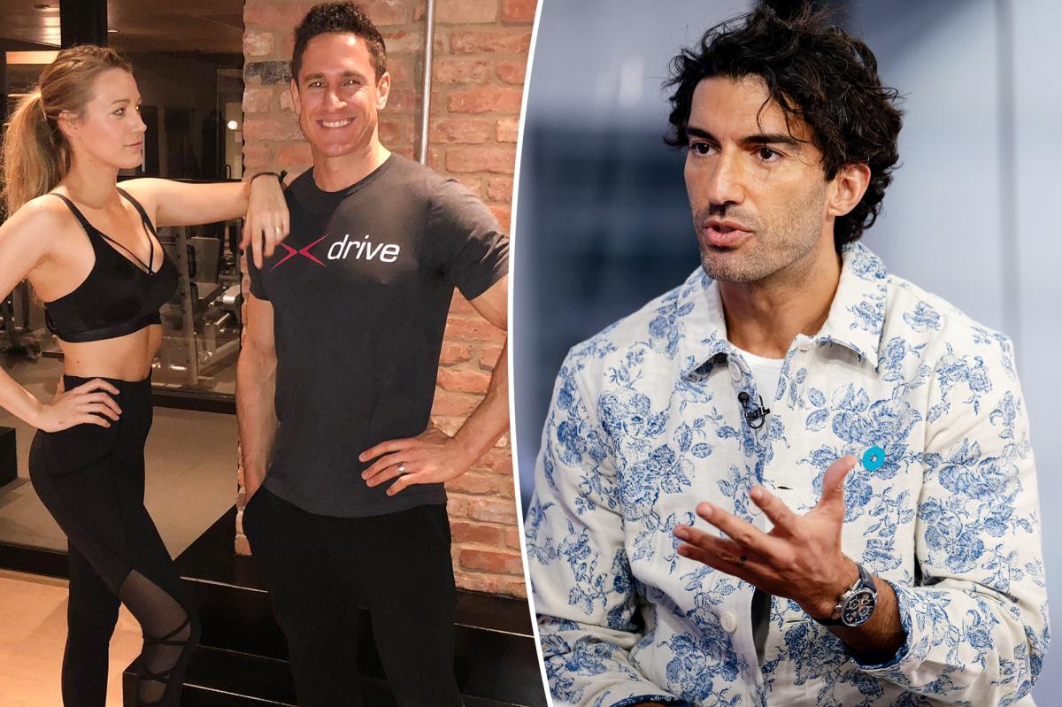Blake Lively's trainer details 'uncomfortable' weight conversation with Justin Baldoni: docs