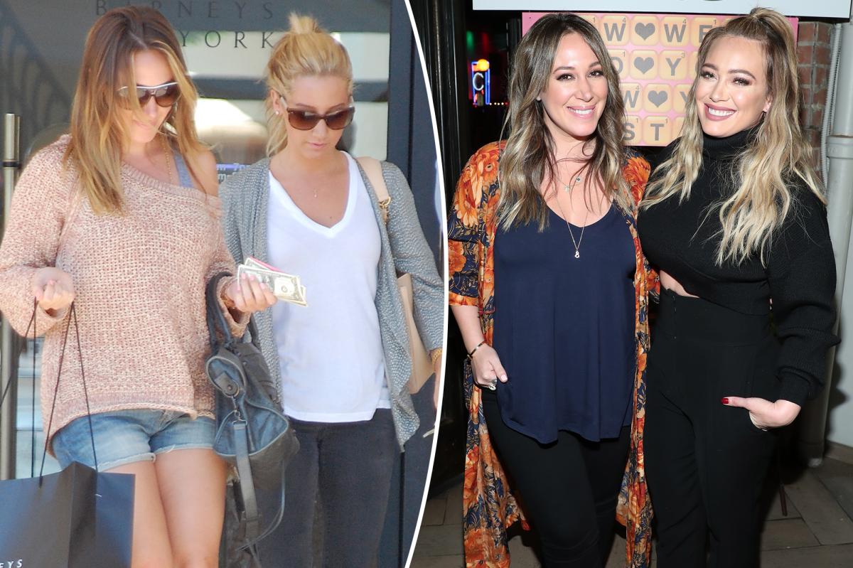 Ashley Tisdale hangs out with Hilary Duff's estranged sister, Haylie, amid 'toxic' mom group drama