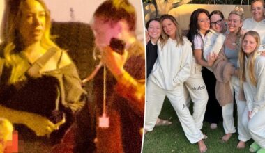 Ashley Tisdale and Haylie Duff put on united front for family outing amid toxic mom group drama