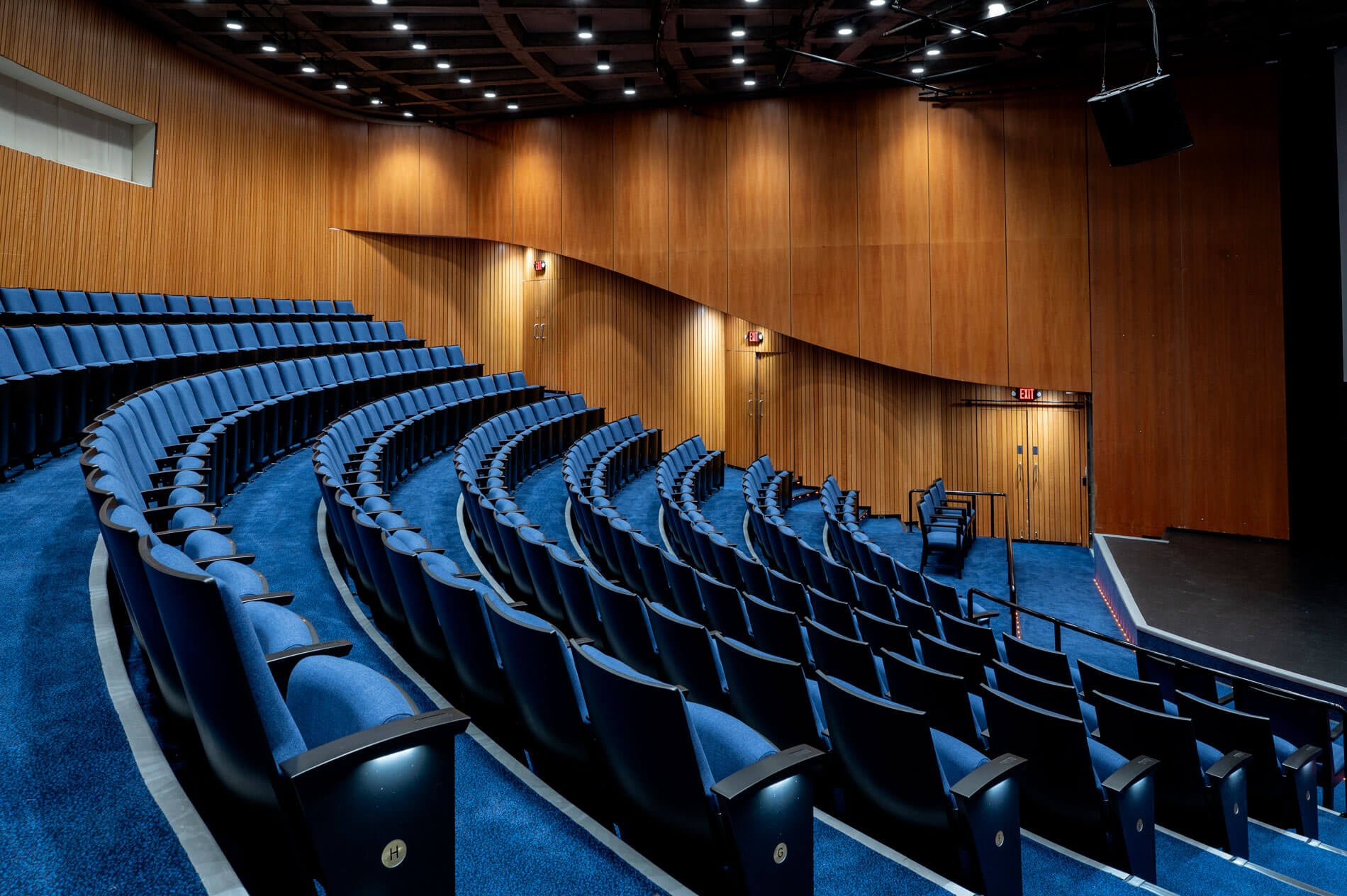 The Swyer Theatre after the restoration 