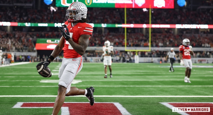 Ohio State Wide Receiver Jeremiah Smith Says He’s “Not Going Nowhere” Amid Transfer Speculation