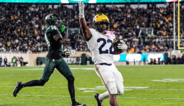 Justice Haynes vs. Michigan State in 2025