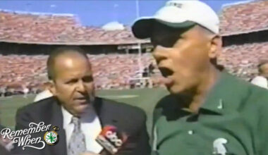 Former Michigan State head football coach John L. Smith