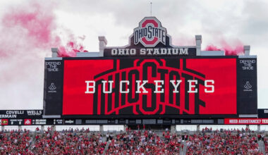 Ohio Stadium scoreboard