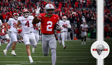Caleb Downs Indiana punt return TD
