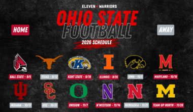 2026 Ohio State schedule