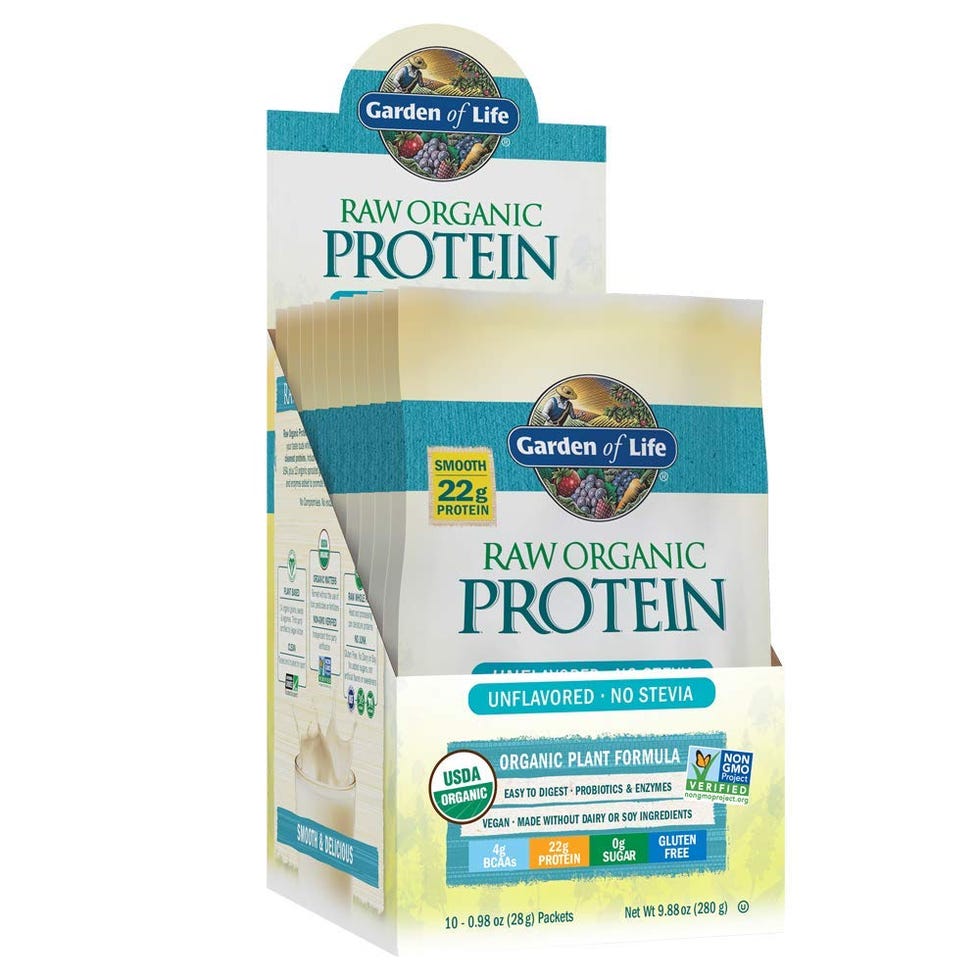 Raw Organic Protein Unflavored Powder Packets