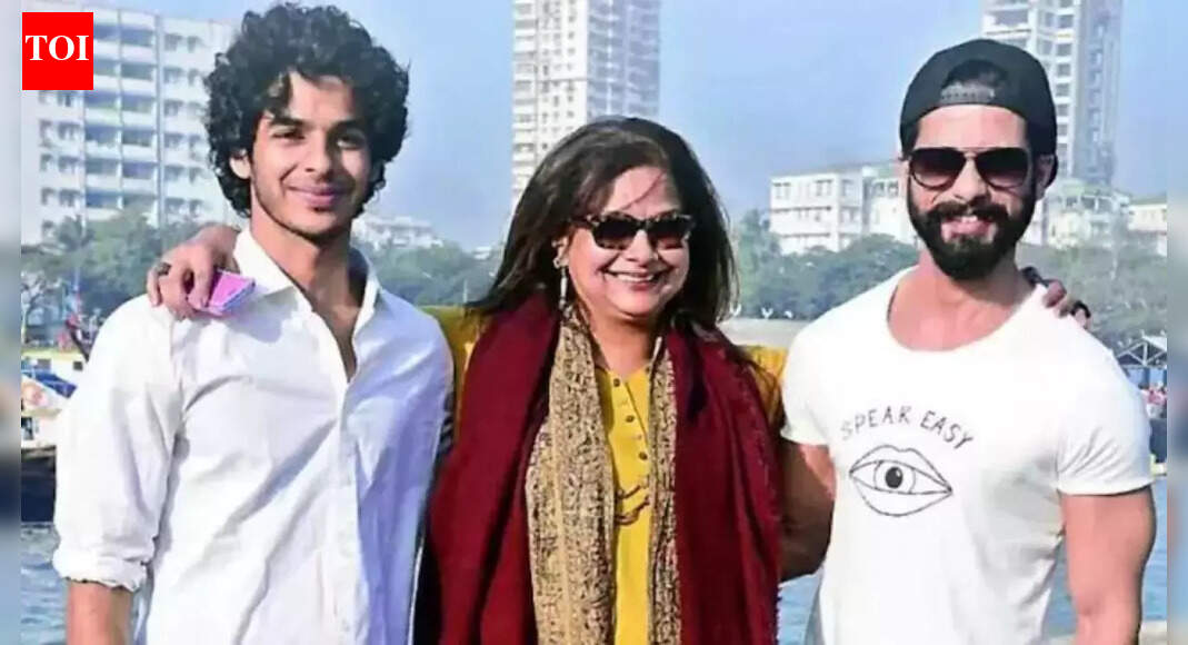 Neelima Azeem on how Ishaan Khatter and Shahid Kapoor are ‘very different’: ‘Ishaan likes to fly alone, Shahid has always yearned for family’ |