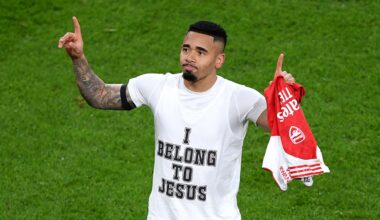 Arsenal's Gabriel Jesus unveils faithful message after first goal in a year