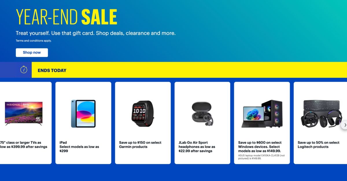 Apple Watch, TVs, laptops, fitness tech, more