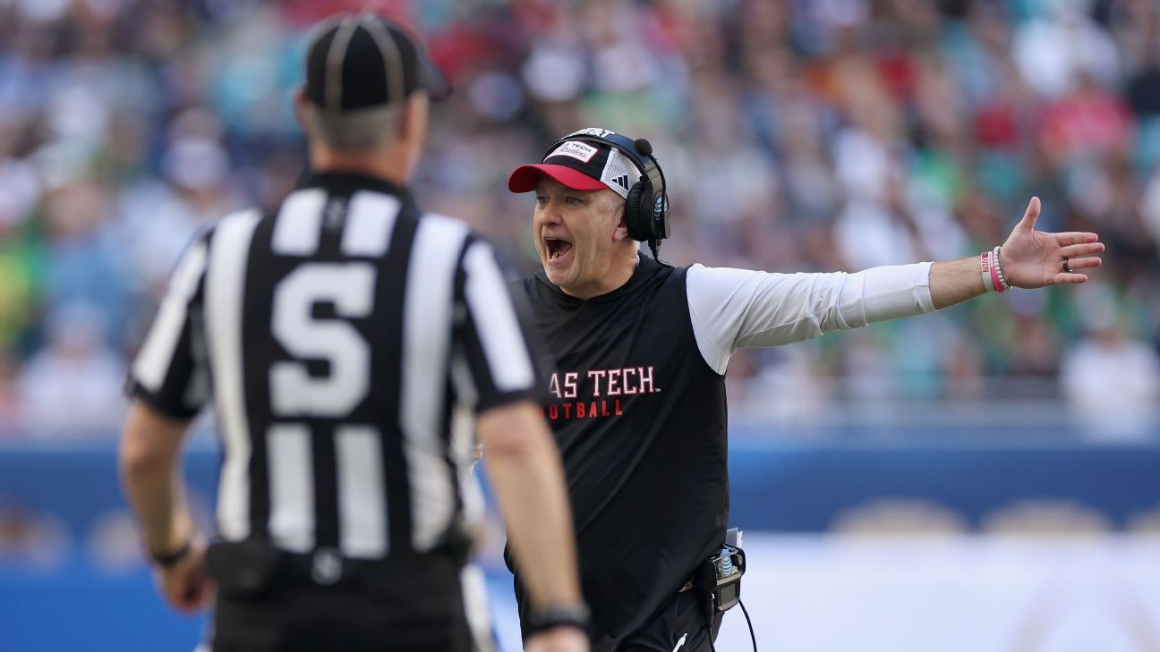 McGuire: Texas Tech's CFP woes vs. Oregon not rooted in bye