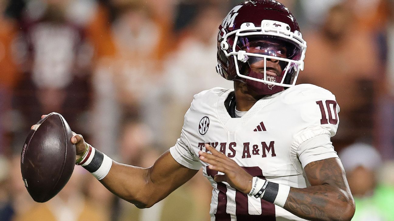 Marcel Reed announces he'll return to Texas A&M for 2026