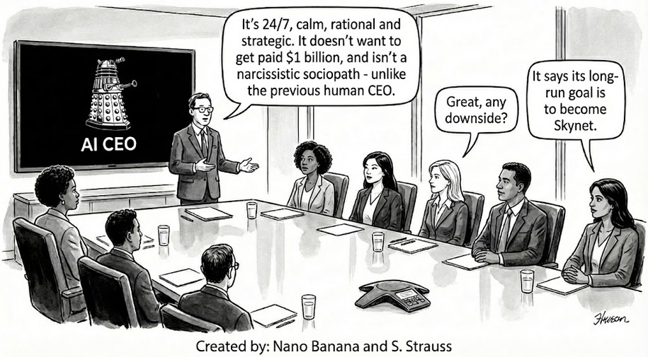 Your Next CEO (or Manager) Might Be an AI