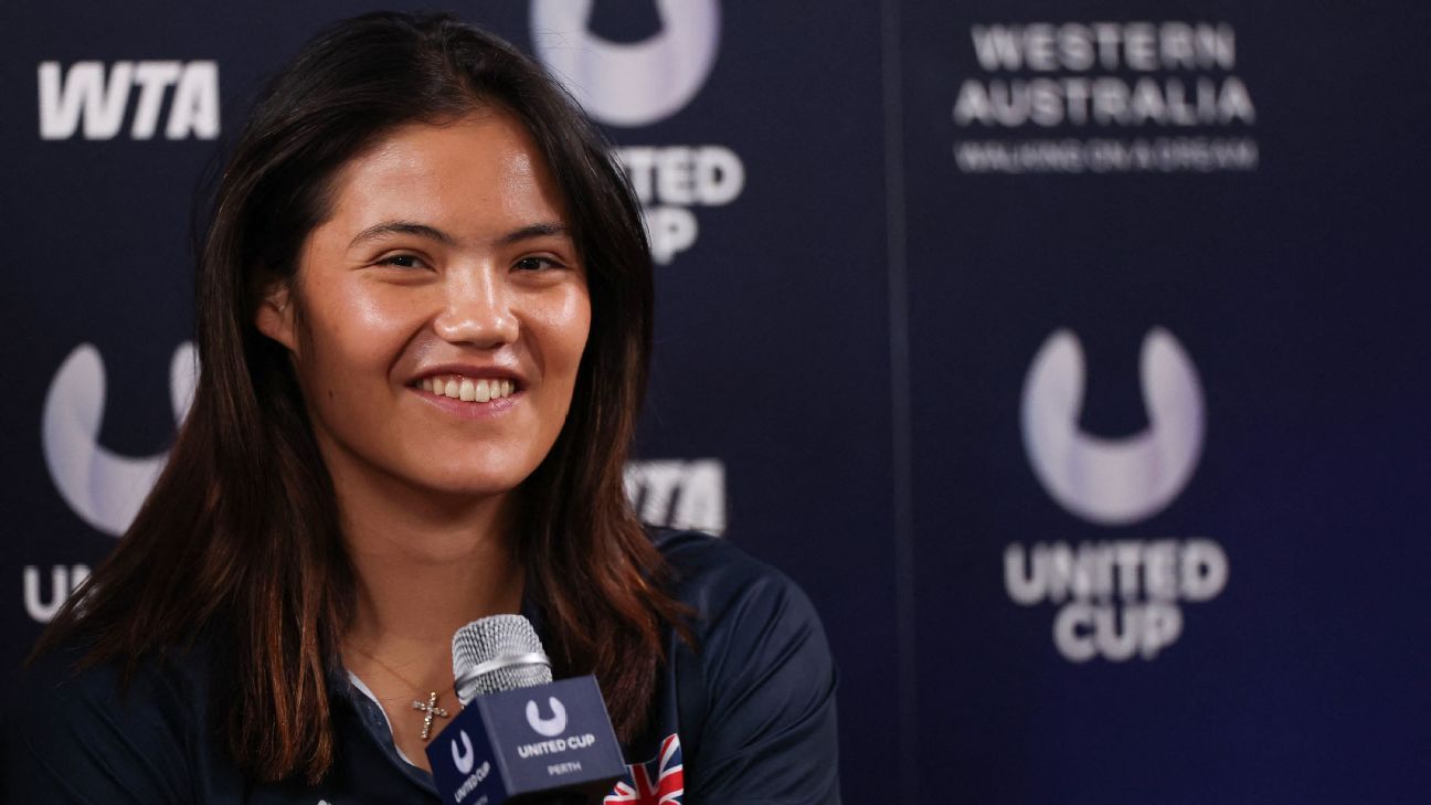 Emma Raducanu withdraws from United Cup clash against Naomi Osaka