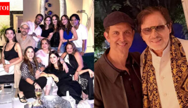 Hrithik Roshan pens emotional note for ex-wife Sussanne Khan's father Sanjay Khan on his birthday, misses 'mom' Zarine Khan, drops unseen PICS also featuring Saba Azad: 'Dad, I want to thank you for...' |