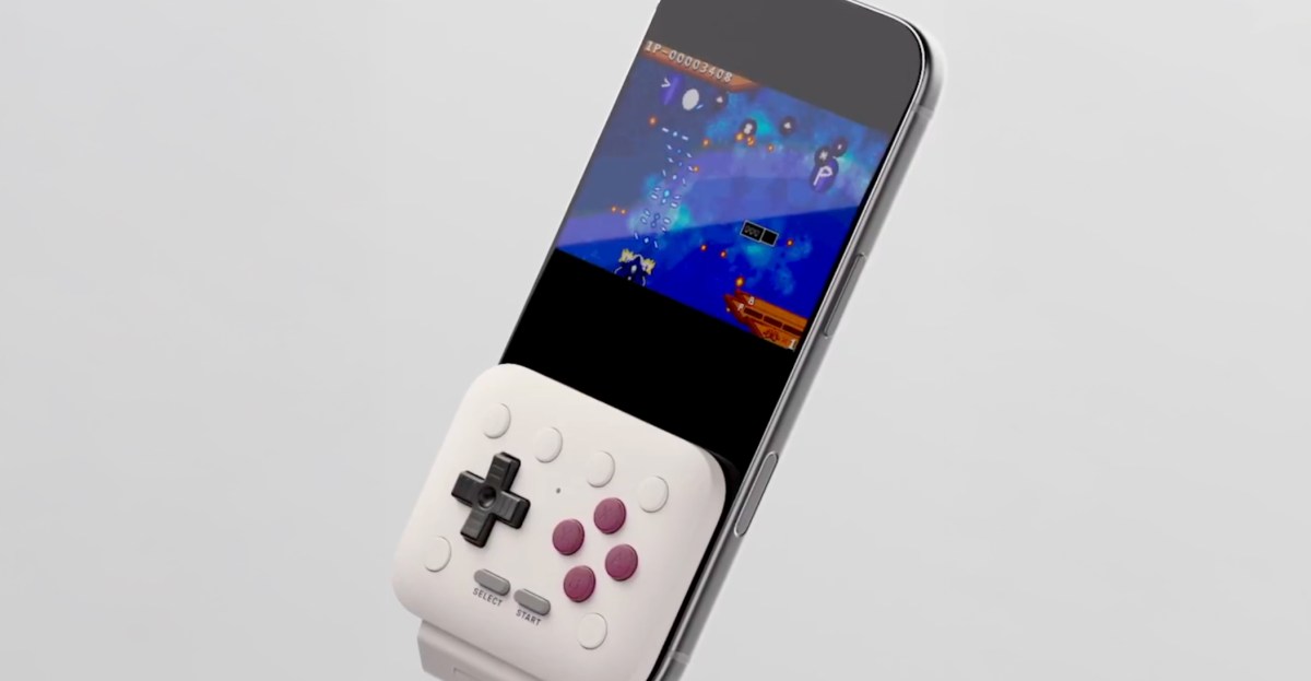 8BitDo teases a new mobile smartphone controller called the FlipPad.