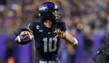 LSU DT Ahmad Breaux celebrates a tackle, via Stephen Lew-Imagn Images