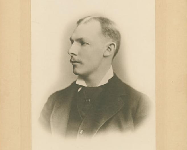 William Halsted, head-and-shoulders profile portrait