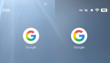 Yes, the Google app icon is now bigger on Android