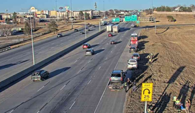 Person and dog injured following north Lincoln crash