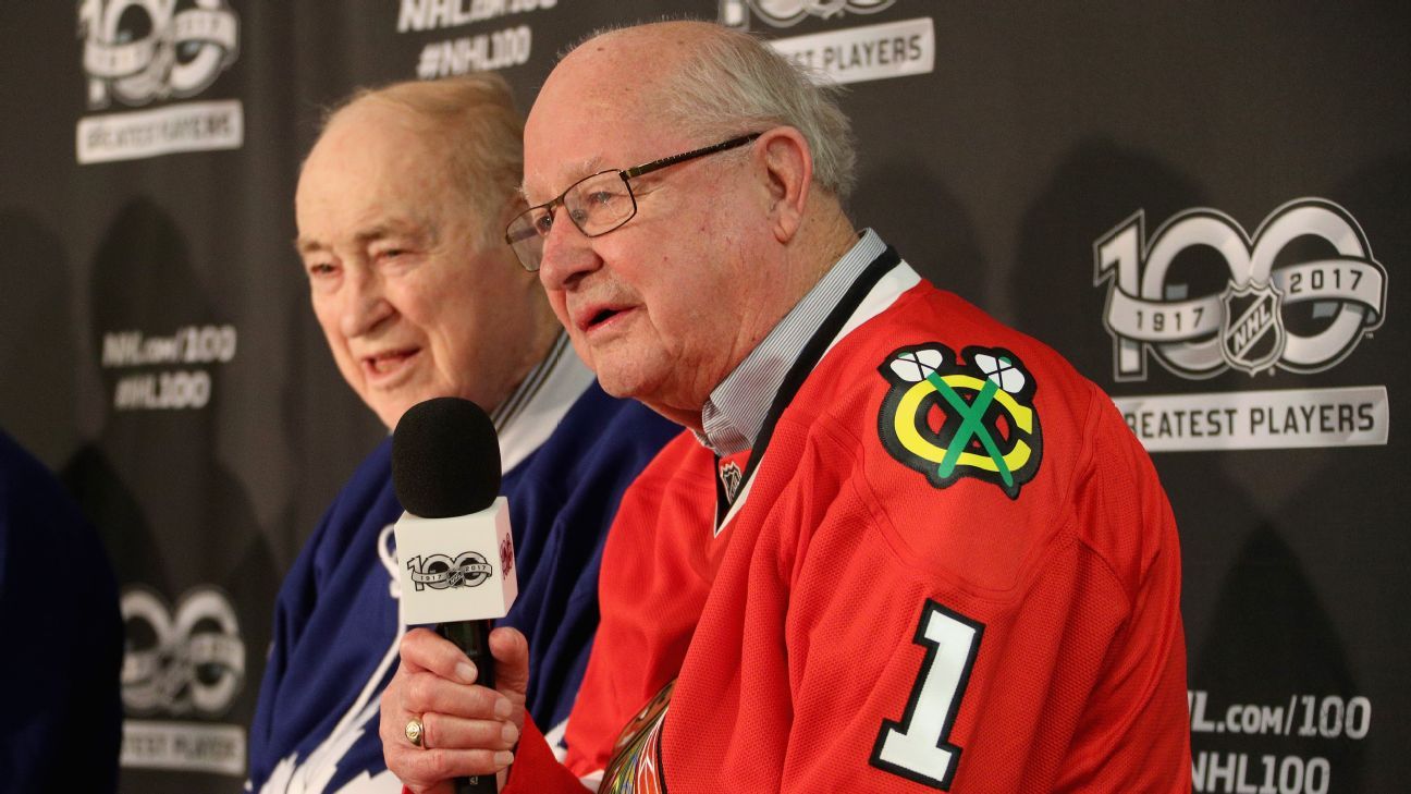 Glenn Hall, NHL Hall of Famer, starts streak record holder, dies at 94