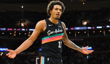 Spurs' Sochan downplays confrontation with Lakers' Vanderbilt