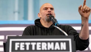 Sen. John Fetterman Addresses Pro-Palestine 'Vandalism' Of His Wife's Store