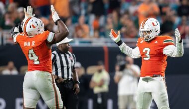 'Always a race': How Rueben Bain Jr., Akeem Mesidor have driven Miami and each other