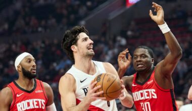 Avdija has 41 points, Trail Blazers hold on to beat Rockets 103-102