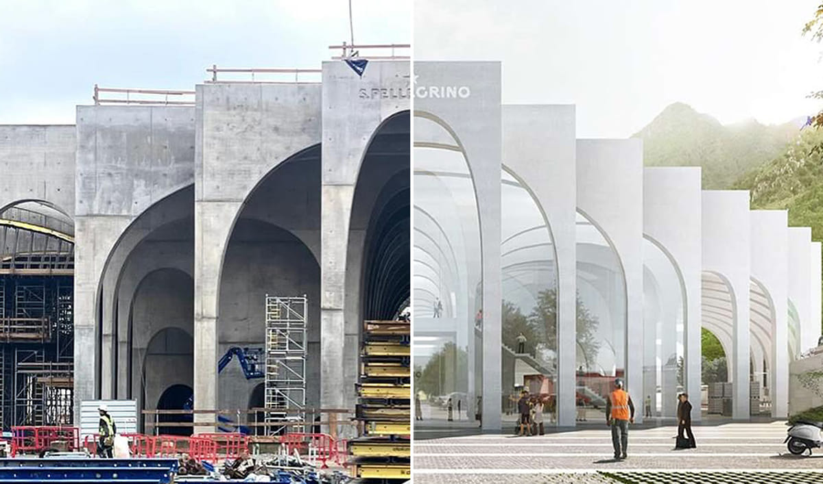 BIG shares construction photos of San Pellegrino ‘Factory of the Future’ | News