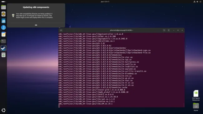 Steam Snap on Ubuntu ARM64