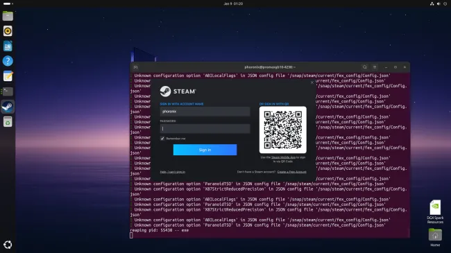 Steam on ARM64