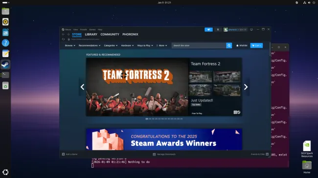 Steam running on Ubuntu Linux ARM64