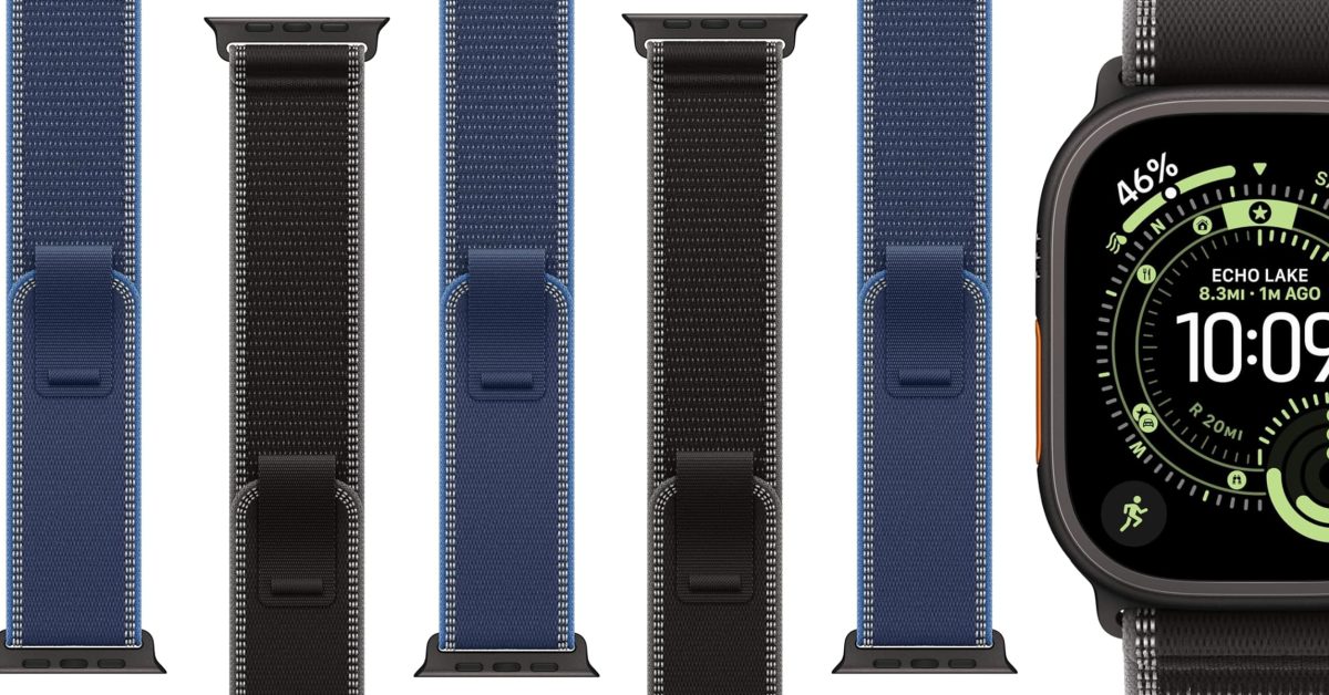 Add Apple's latest blue Trail Loop to your collection at 25% off today, black model at Amazon low