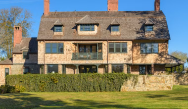 A Quintessential New England Shingle Home Built By McKim, Mead & White Listed for $8.25M