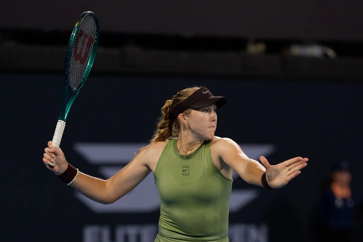 Mirra Andreeva goes viral for an unexpected interruption at the Brisbane International - MARCA