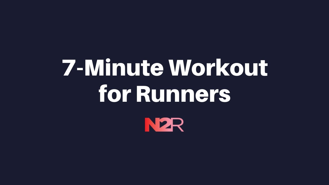 7-Minute Workout for Runners - YouTube