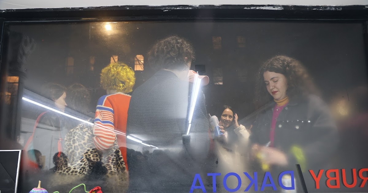 At the opening night of 'Feet Pics' at Ruby/Dakota on 2nd Street