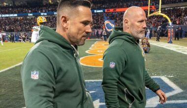 Deflated after Packers' loss, Matt LaFleur dodges job talk