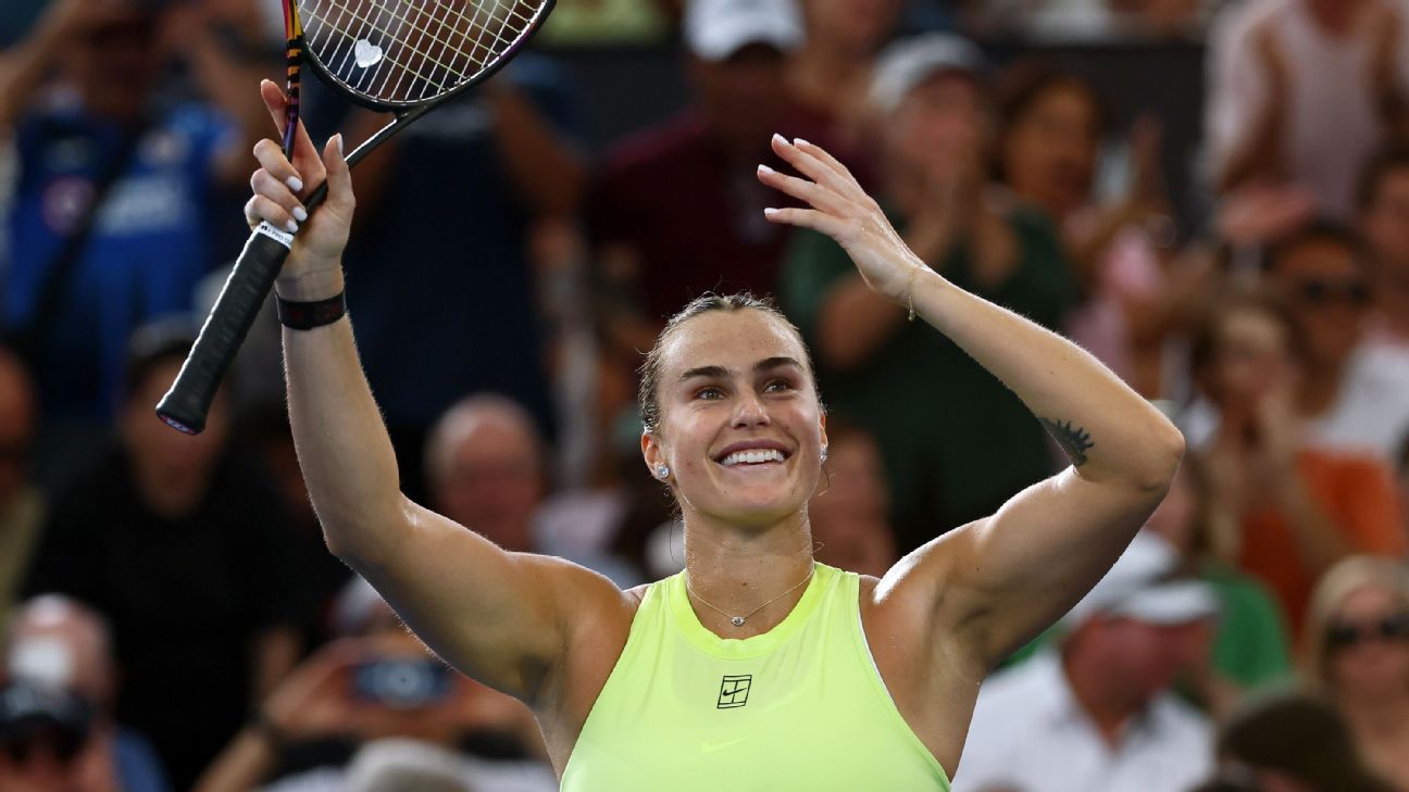 Aryna Sabalenka wins Brisbane final amid tension with Marta Kostyuk
