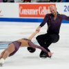 Ellie Kam, of Thunderbirds FSC, and Danny O'Shea, of SC of New York, compete in the pairs short program during the 2026 U.S. Figure Skating Championships at the Enterprise Center on Wednesday, Jan. 7, 2026, in St. Louis’ Downtown West neighborhood. The pair would go on to win the silver medal in the final.