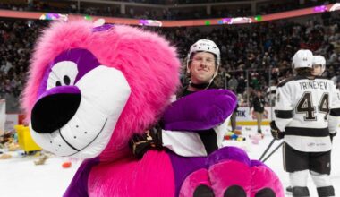 Andrew Cristall now leads the Hershey Bears in points and is the AHL rookie assist leader