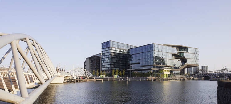 Booking.com City Campus / UNStudio - Exterior Photography, Waterfront, Facade, Cityscape